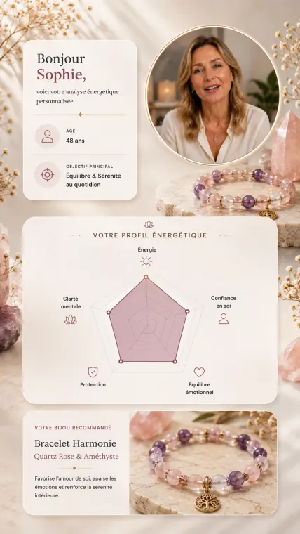 Video funnel template — lithotherapy recommendation